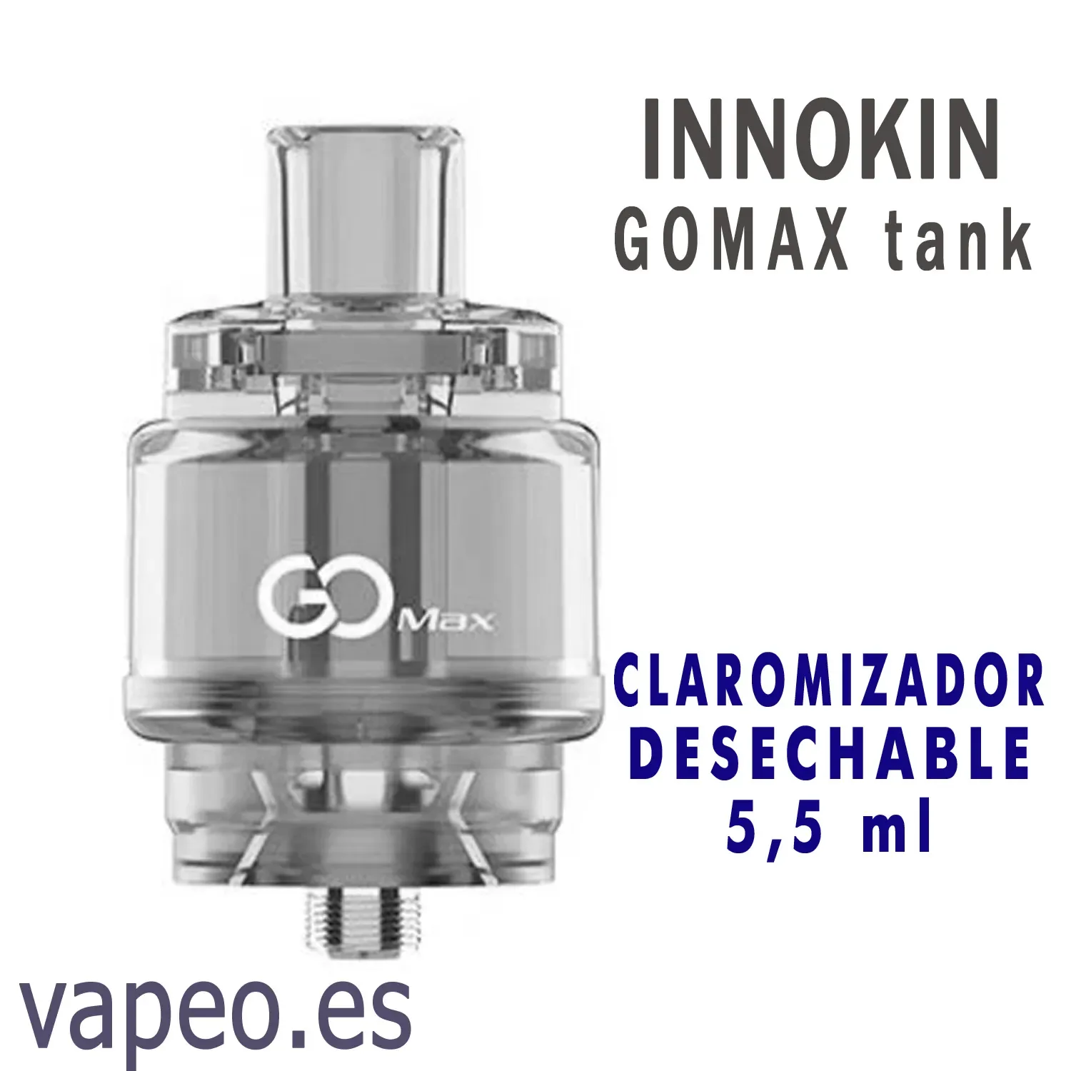 GoMax Tank (transparente) INNOKIN (Claromizador desechable)