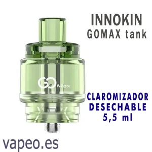 GoMax tank (Verde) INNOKIN (Claromizador desechable)