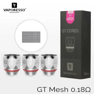 GT MESH 0.18ohm COIL – VAPORESSO (unidad)