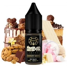 Harmony Bakers 10ml - 脕mbar Juice Nic Salts