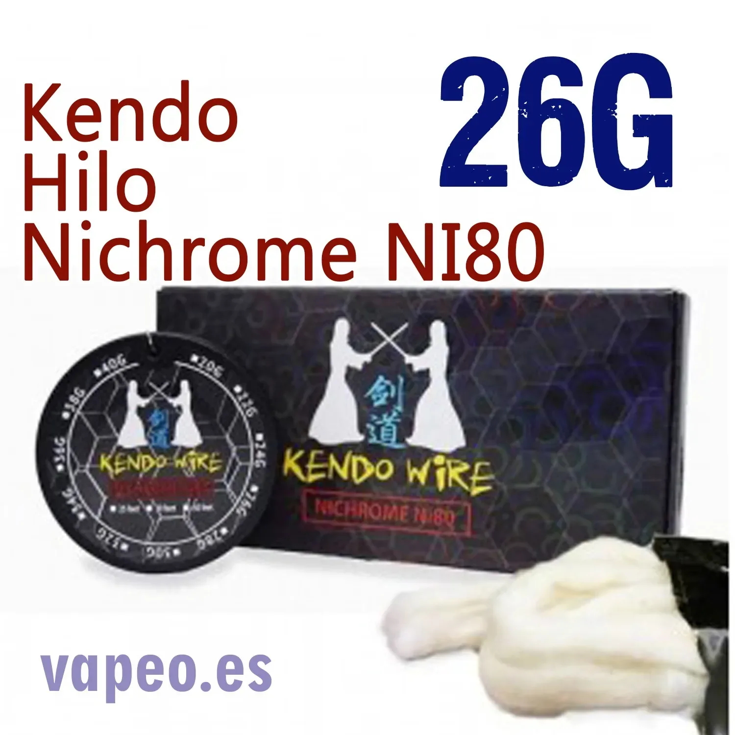 Hilo Nichrome Ni80 26g Kendo Wire