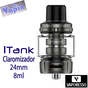 Itank Claromizador 24mm 8ml (COLOR BLACK) de Vaporesso