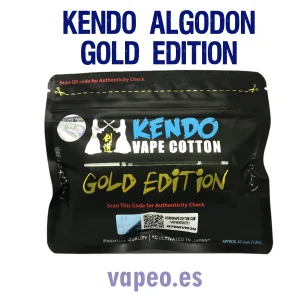 Kendo VAPE Algodón Gold Edition