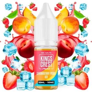 Kings Crest Strawberry Peach Ice Salt