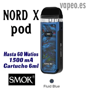 Kit de vapeo NORD X POD 60W color azul