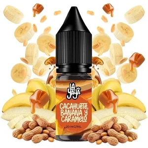 La Yaya Salts Cacahuete, Banana y Caramelo 10ml