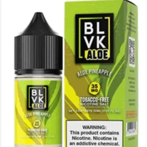Líquido BLVK Salt Nic Aloe Pineapple Ice 30ml