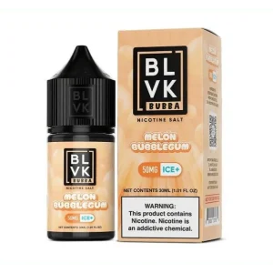 Líquido BLVK Salt Nic Melon Bubblegum 30ml
