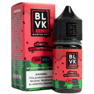 Líquido BLVK Salt Nic Melon Cherry Watermelon 30ml