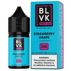 Líquido BLVK Salt Nic Remix Strawberry Grape 30ml