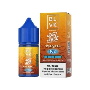 Líquido BLVK x Just Juice Salt Nic Pineapple Ice 30ml
