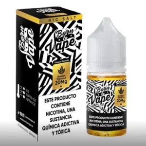 Líquido BTV Born to Vape Salt Nic Golden Tabacco 30 ml