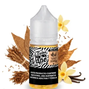 Líquido BTV Born to Vape Salt Nic Tobacco Vainilla 30 ml