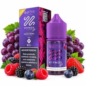 Líquido Hypnos Salt Nic Grape Berry 30ml