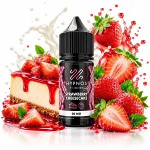 Líquido Hypnos Salt Nic Strawberry Cheesecake 30ml