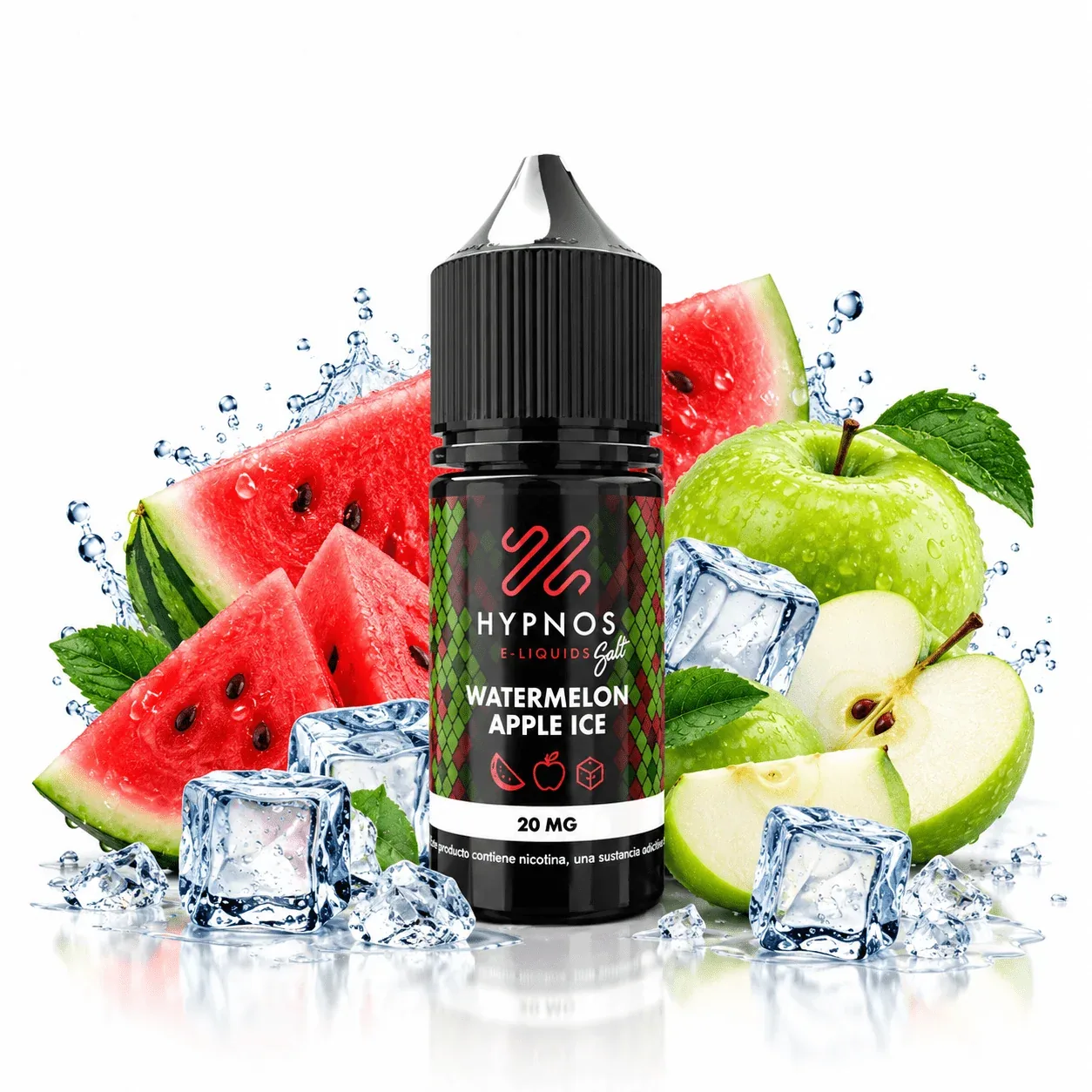 Líquido Hypnos Salt Nic Watermelon Apple Ice 30ml