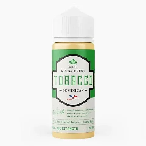 Líquido King´s Crest Dominican Tabaco 120ml