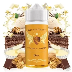 Líquido King's Crest Don Juan Custard 120ml