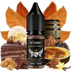 Líquido King´s Crest Don Juan Supra Reserve Salt Nic 30ml