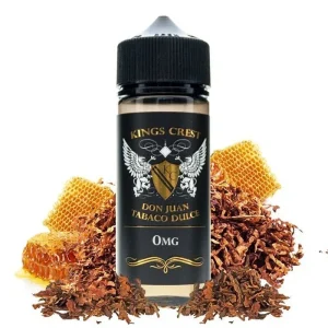 Líquido King's Crest Don Juan Tabaco Dulce 120 ml