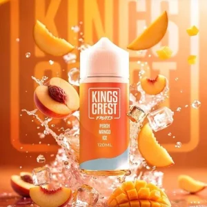 Líquido King's Crest Fruits Peach Mango Ice 120ml