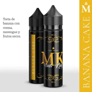 Líquido Mad King Banana Cake 60ml