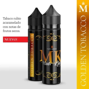 Líquido Mad King Golden Tobacco 60ml