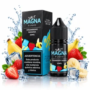 Líquido Magna Salt Nic Strawberry Banana 30ml