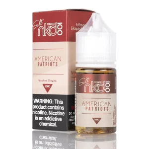 Liquido Naked 100 Salt Nic American Patriot 30ml (Origen USA)