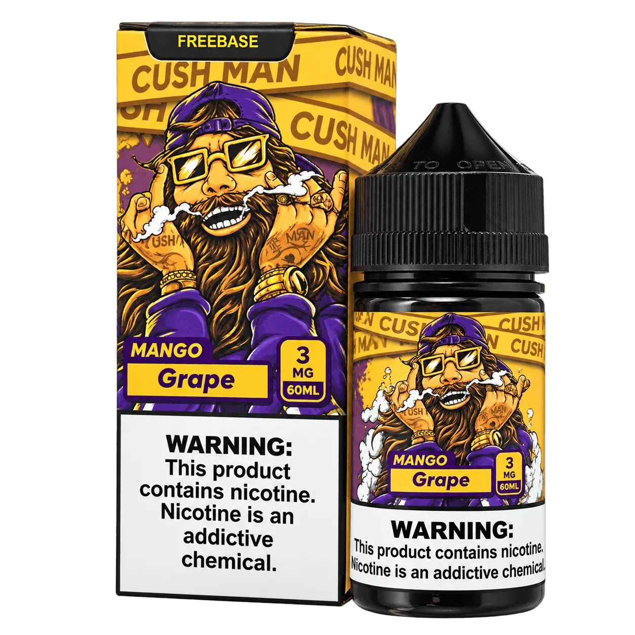 Liquido Nasty Cushman Mango Grape Low Mint 60ml