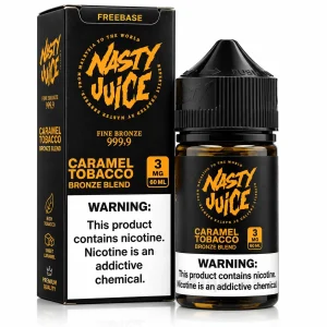 Líquido Nasty Juice Bronze Blend Caramel Tobacco 60ml