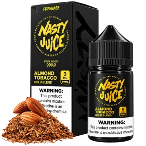 Líquido Nasty Juice Gold Blend Almond Tobacco 60ml