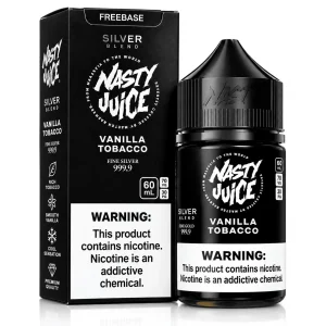 Líquido Nasty Juice Silver Blend Vainilla Tobacco 60ml