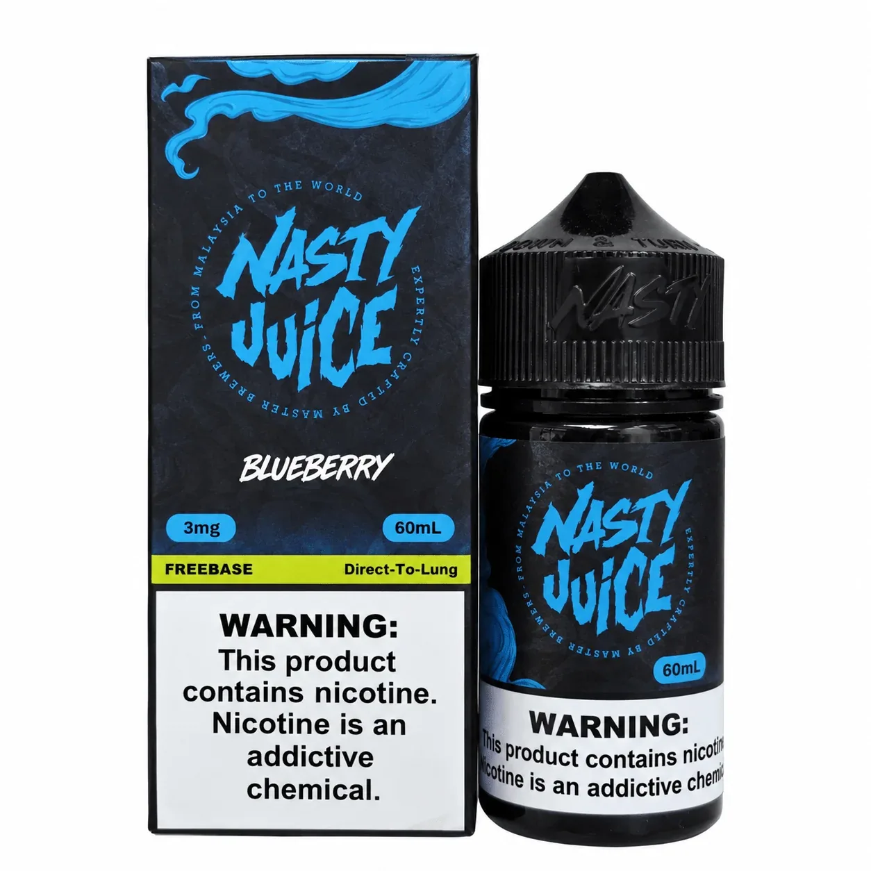 Líquido Nasty Juice Smooth Blueberry 60ml