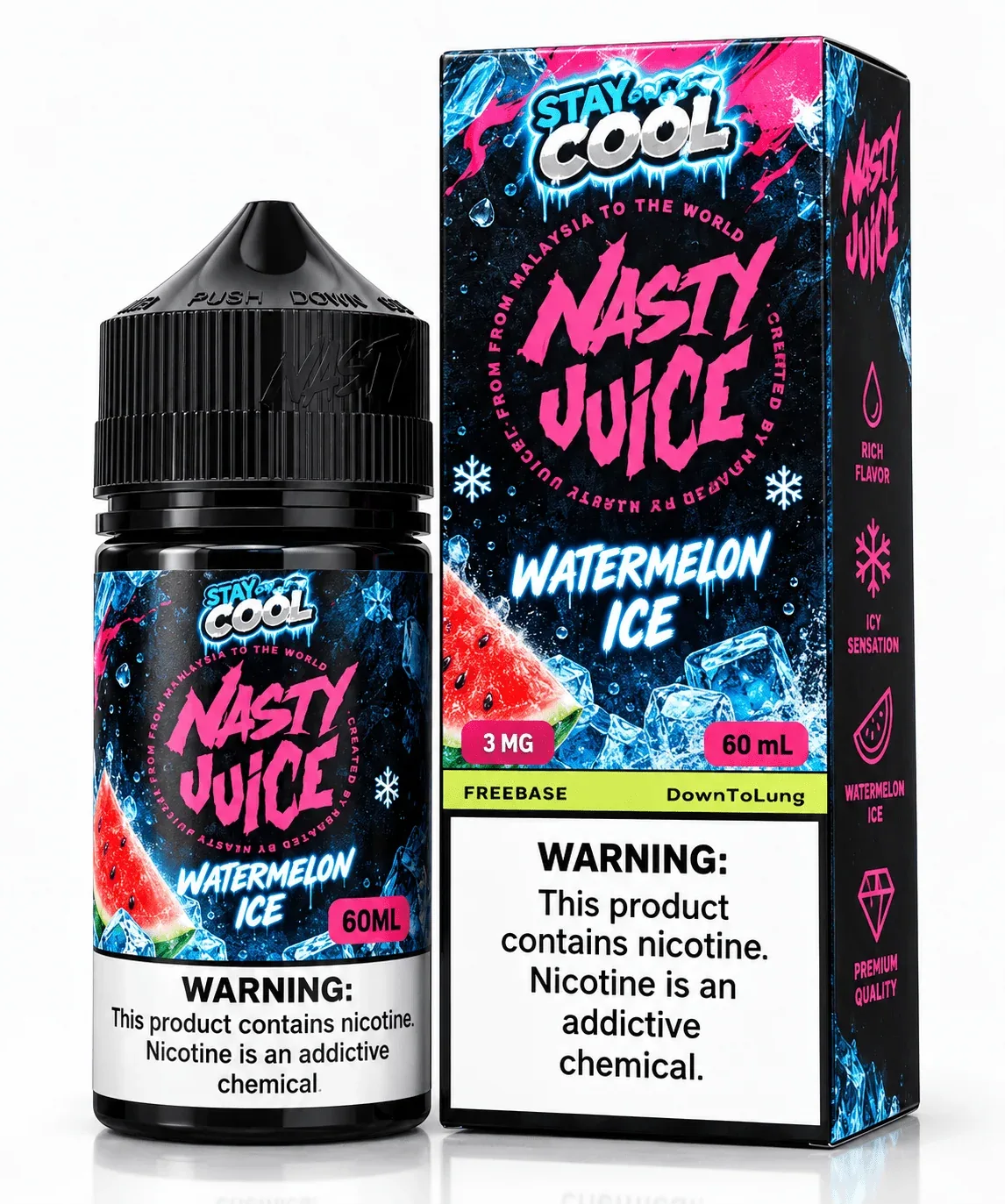 Líquido Nasty Juice Super Cool Watermelon Ice 60ml