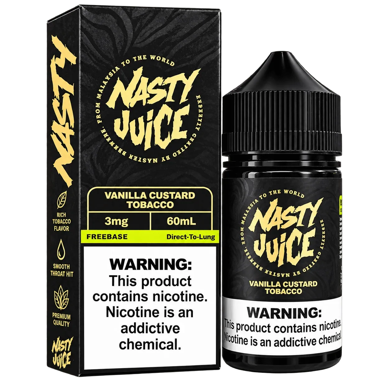 Líquido Nasty Juice Vainilla Custard Tobacco 60ml