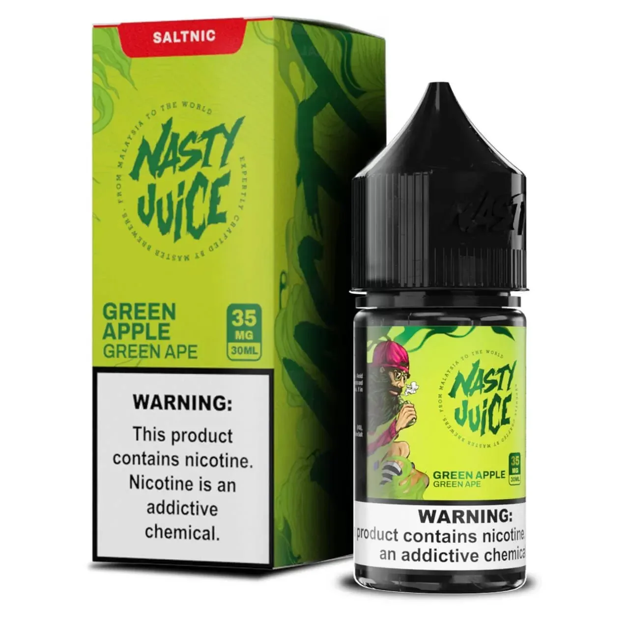 Liquido Nasty Salt Nic Green Apple Green Ape 30ml