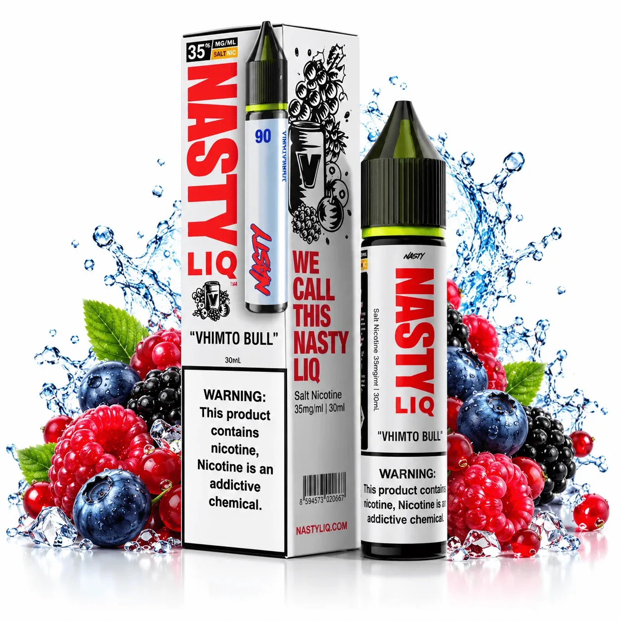 Liquido Nasty Salt Nic New Vhimto Bull 30ml