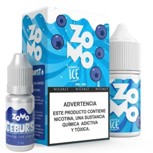 Líquido Zomo Salt IceBurst Blueberry Ice 30ml