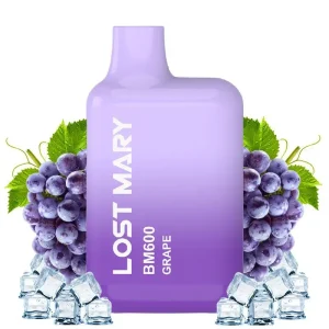 Lost Mary. Pod desechable BM600 Grape (uva) 20mg