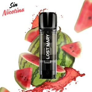 Lost Mary Tappo Air Cápsula Watermelon Sin Nicotina (Pack 2)