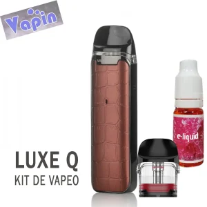 Luxe Q Pod kit de Vapeo (color MARRON) de Vaporesso