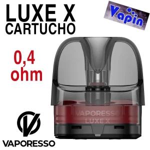 Luxe X Cartucho 0.4 ohms 5ml Pod Repuesto de Vaporesso