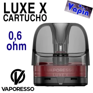 luxe X Cartucho 0.6 ohms 2ml Pod Repuesto de Vaporesso