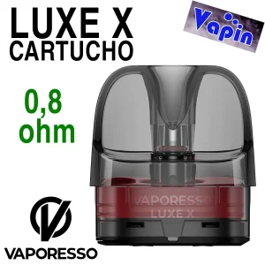 Luxe X Cartucho 0.8 ohms 5ml Pod Repuesto de Vaporesso