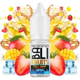 Mango + Banana + Strawberry Ice 10ml - Bali Fruits Salts by Kings Crest