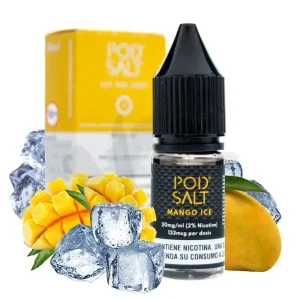 MANGO ICE 10ML 20MG – POD SALT ELQ