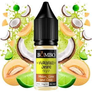 Melon Lima & Coco 10 mg Wailani Juice Nicsalts 10ml Bombo Eliquid