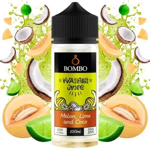 Melón Lime & Coco 100ml Wailani Juice Bombo Eliquid