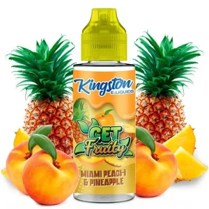 Miami Peach & Pineapple 100ml Kingston Eliquid